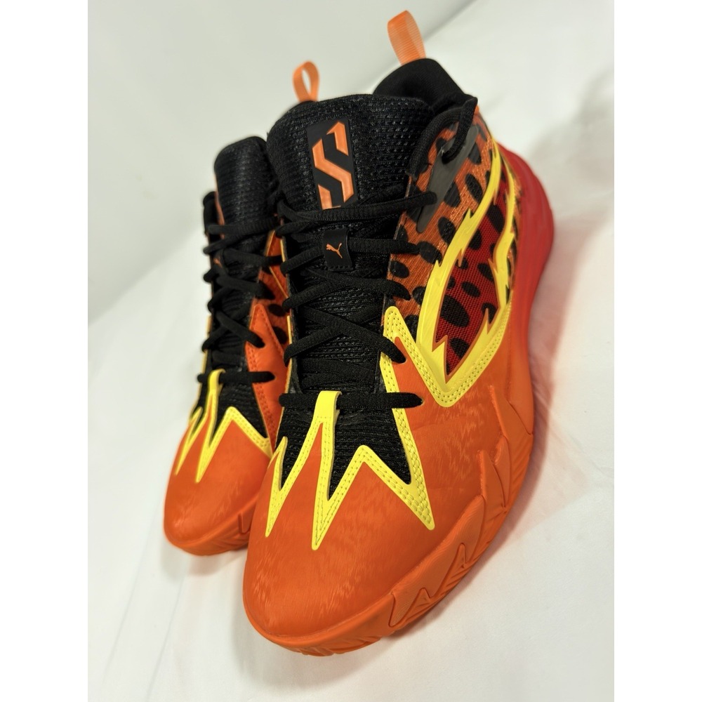 PUMA Cheetos x Scoot Zeros Flamin' Hot Low Top Lace Up Sneakers Orange Size 9